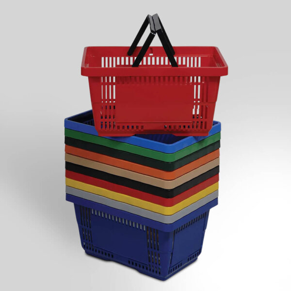 Supermarket Plastic Basket - Image 4