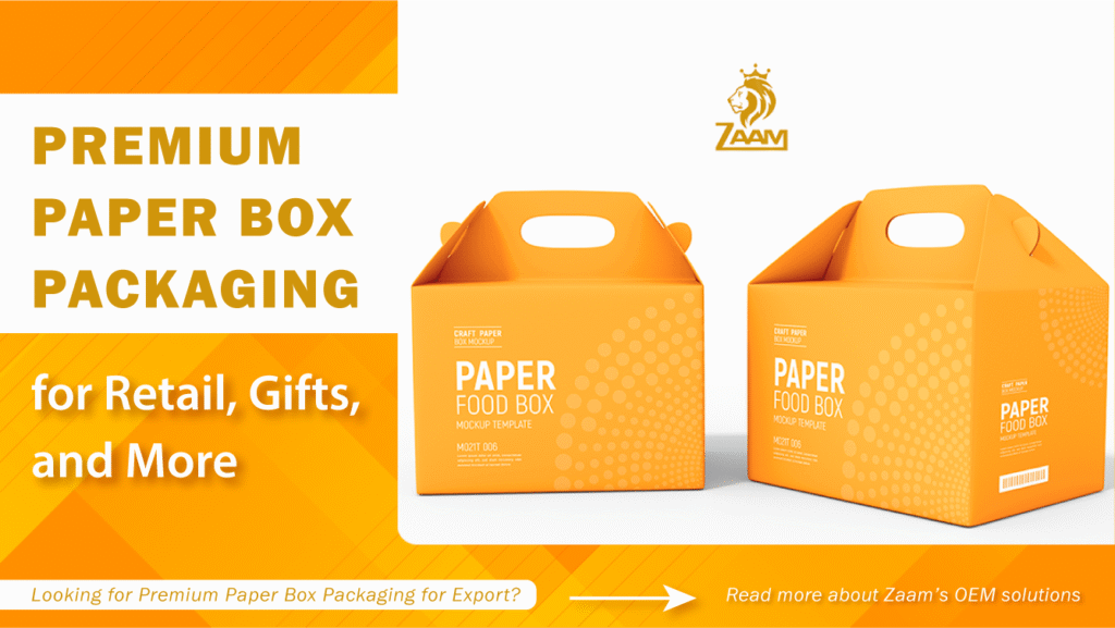 Premium Paper Box Packaging for Retail, Gifts, and More