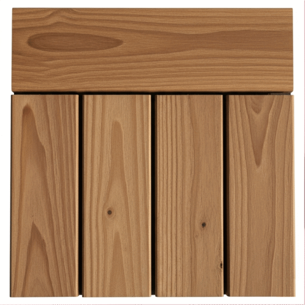 Premium Acacia Wood Deck Tiles – Interlocking Outdoor Flooring in Multiple Finishes & Slat Designs