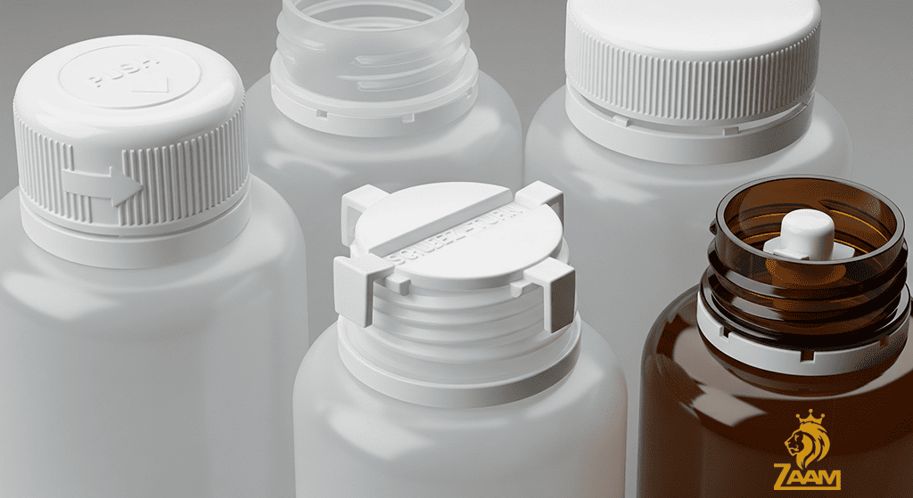 Child Resistant Plastic Bottles 