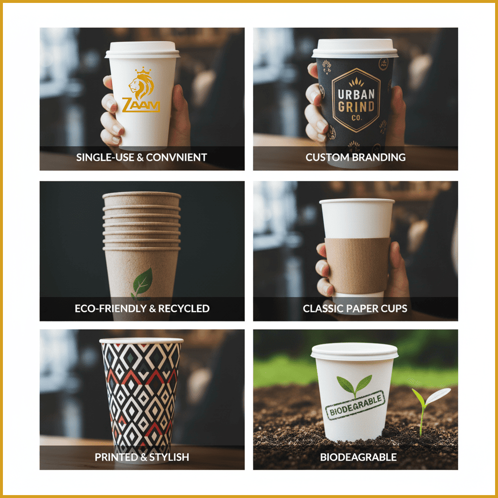Types of Coffee Cup Packaging