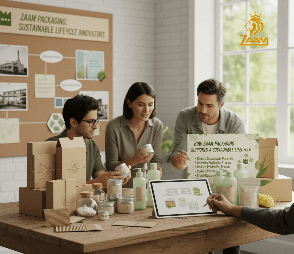 How Zaam Packaging Supports a Sustainable Lifecycle