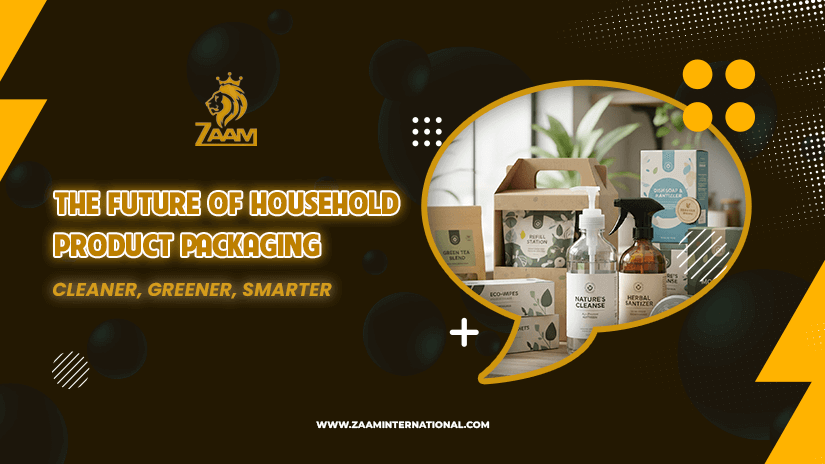 banner household product packaging