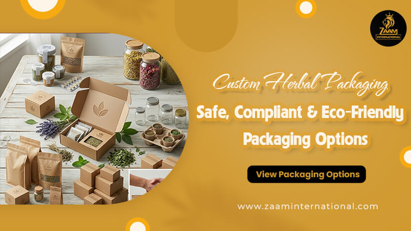 Custom Herbal Packaging banner