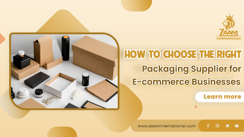 banner the Right Packaging Supplier for E-commerce